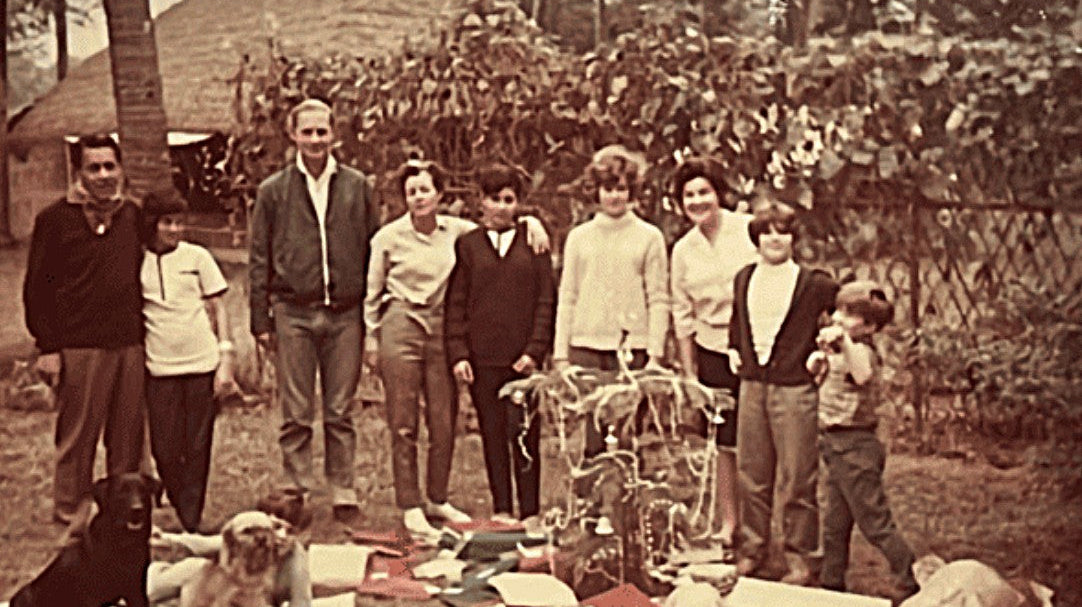 Christmas at our Shooting Camp 40 miles outside Calcutta