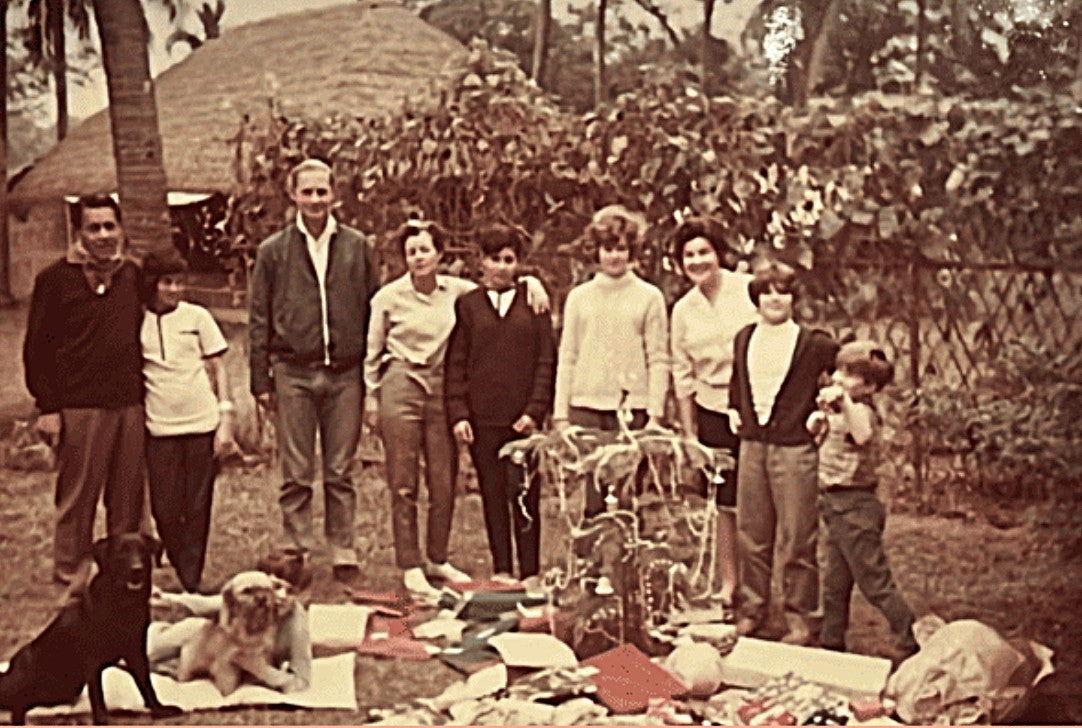 Christmas at our Shooting Camp 40 miles outside Calcutta