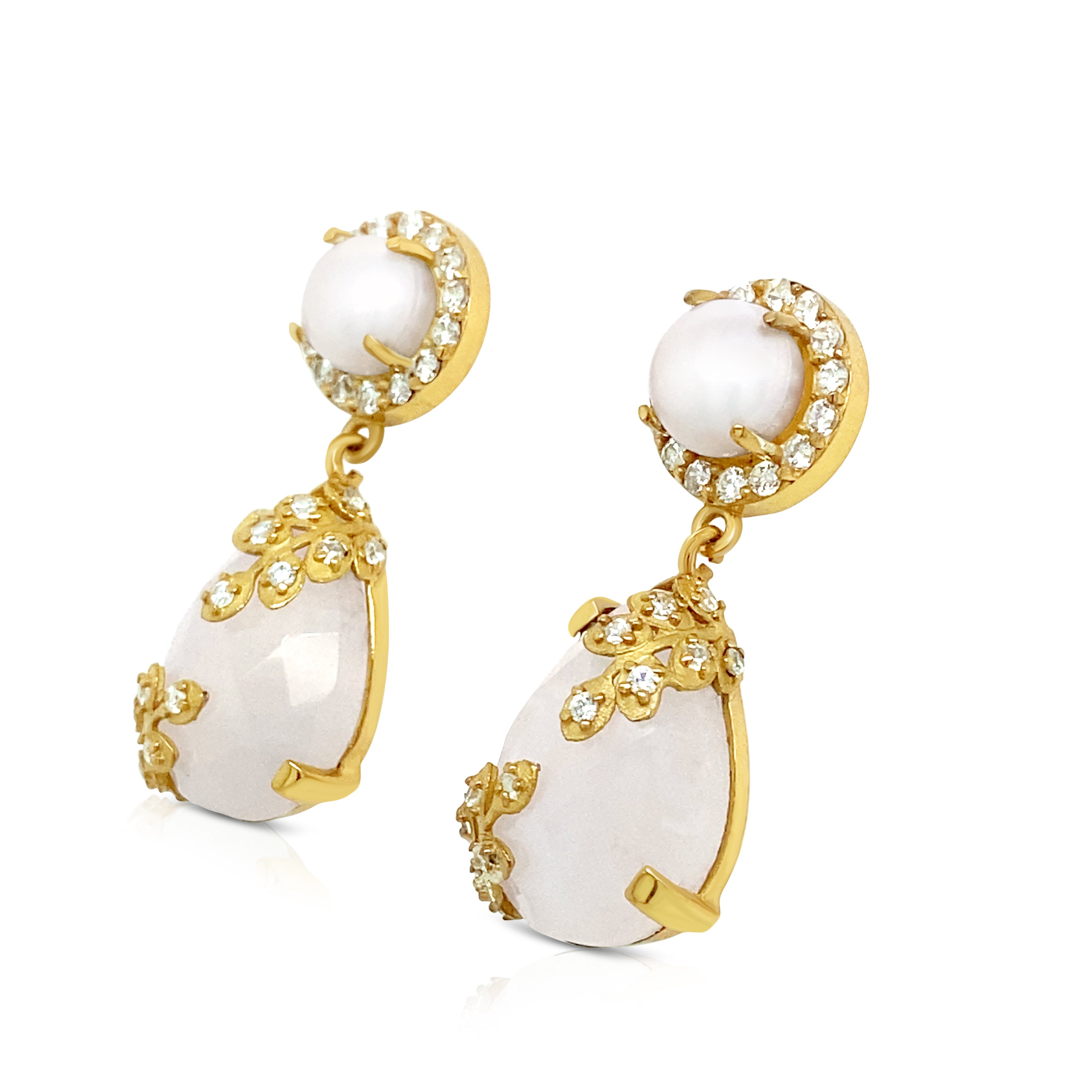 White Lace earrings