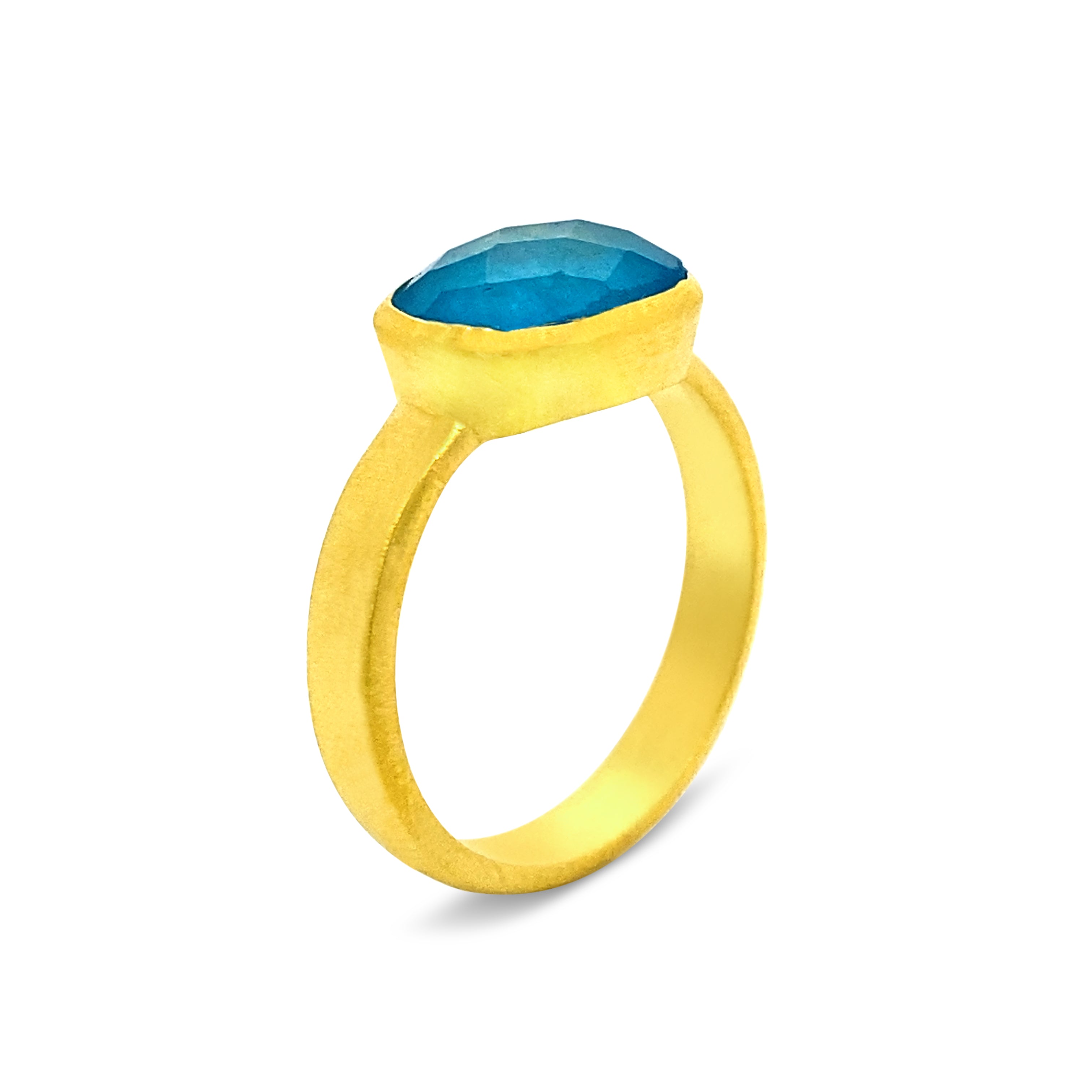 Paradise Ring in Teal