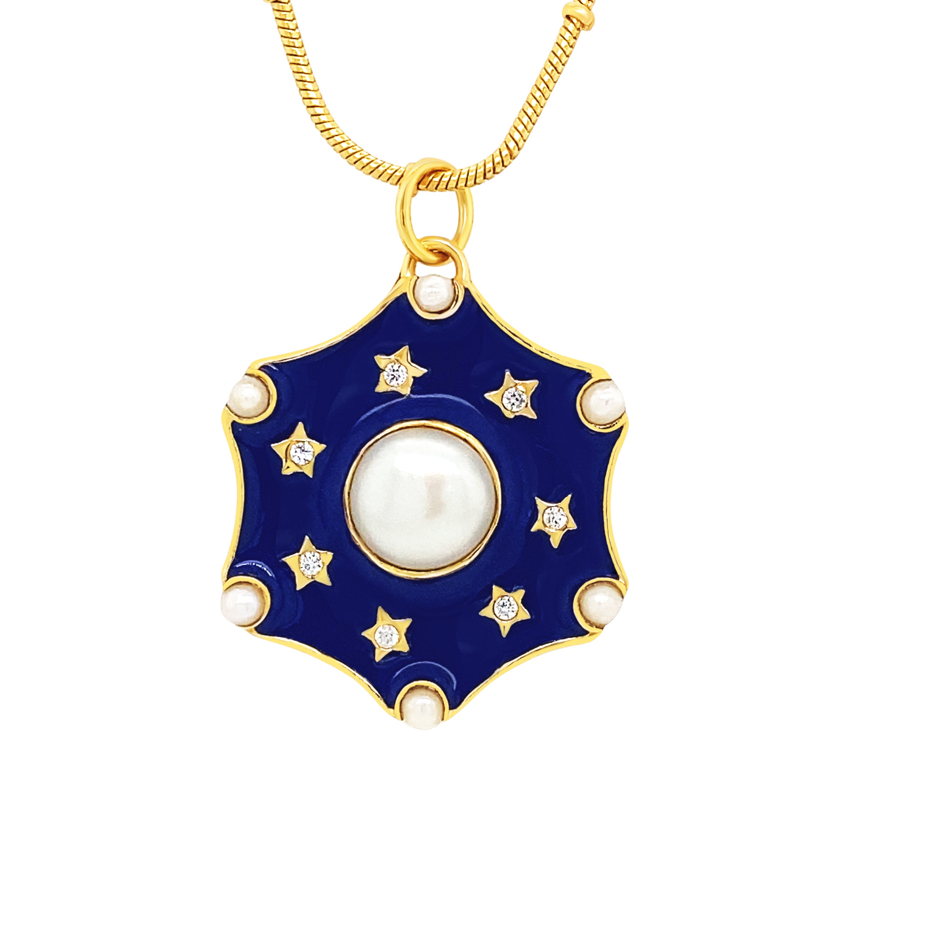 Pearl - June's Birthstone Mythology Pendant