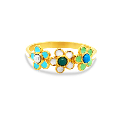 Fleury Flower Band Ring